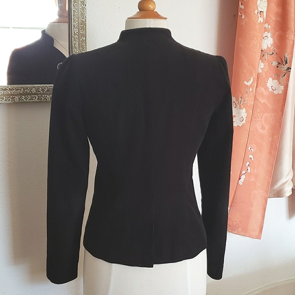 Halogen Corduroy Black Blazer Size Small - Picture 6 of 13